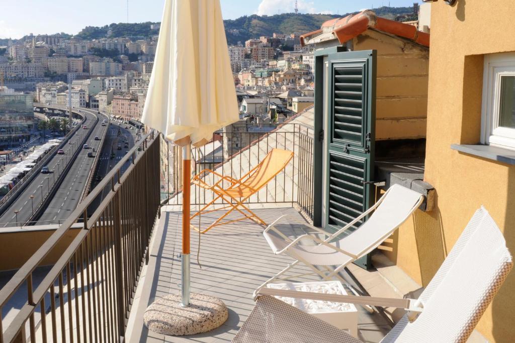 La Superba Rooms & Breakfast Genova Szoba fotó